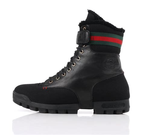 gucci boot for men|Gucci combat boots men's.